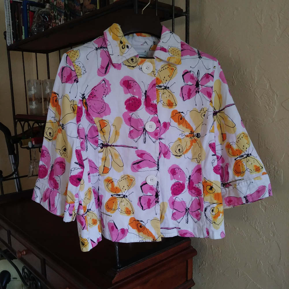 ** Vintage Patchington Blazer Jacket w/ Insects!